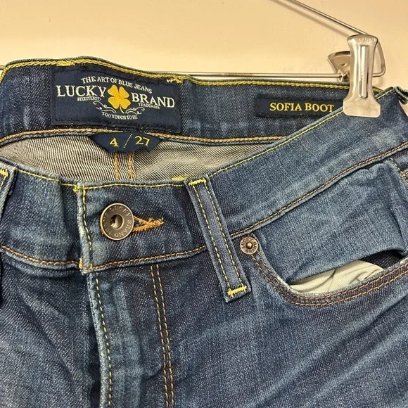 Lucky Brand Sofia bootcut jeans size 4/27 - Picture 4 of 6